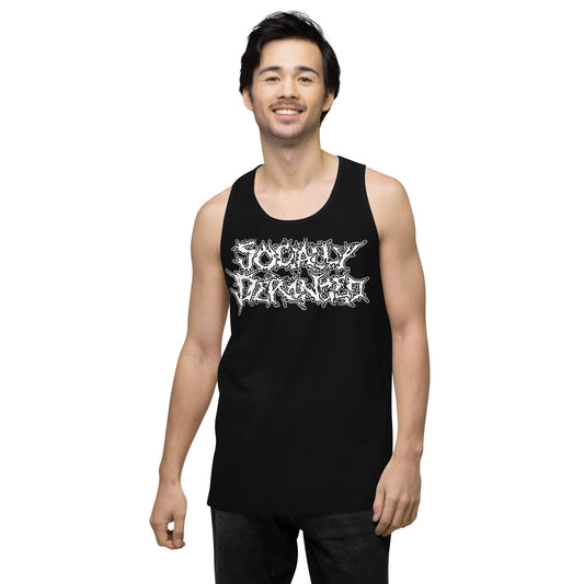 Socially Deranged Men’s premium tank top