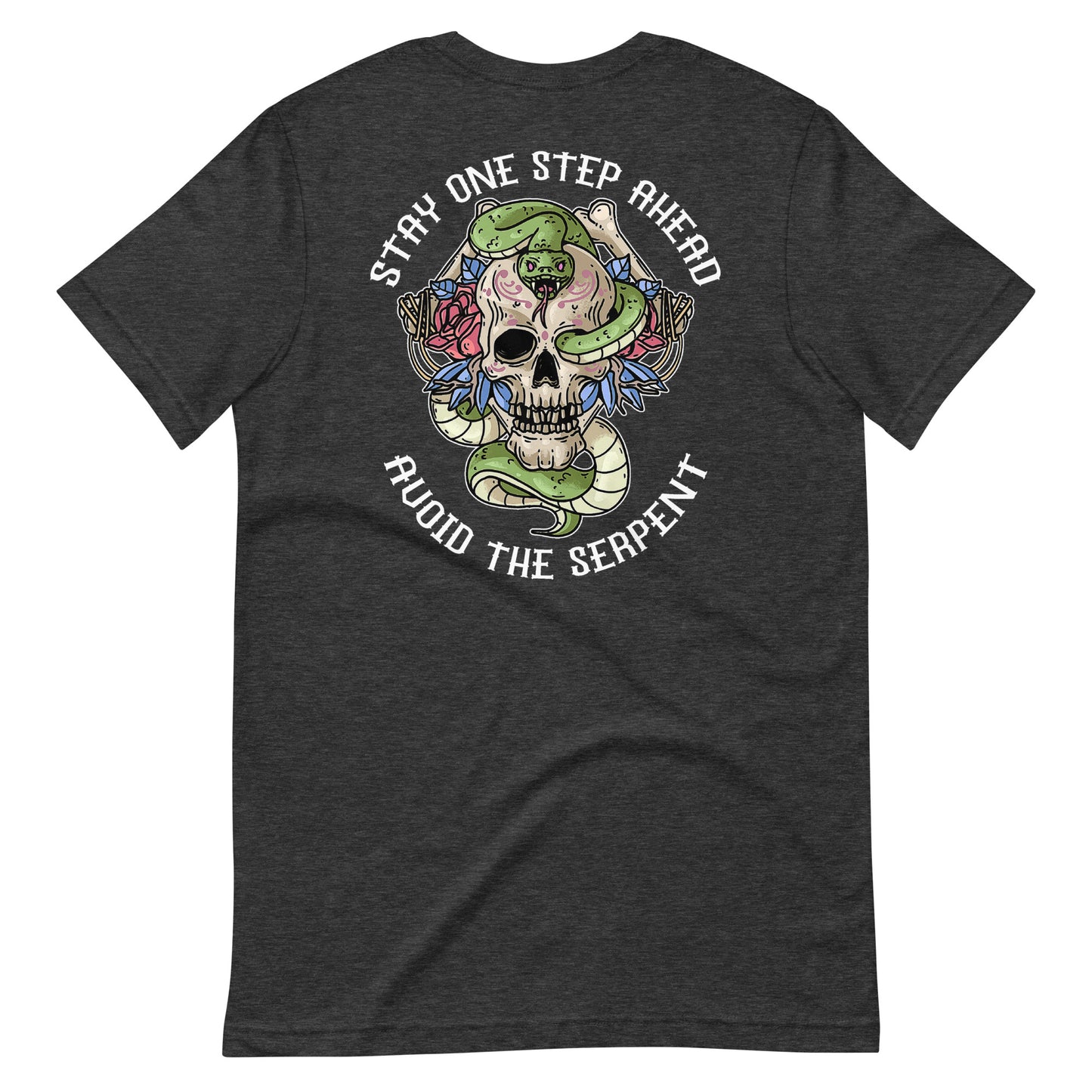 Avoid the Serpent Unisex t-shirt