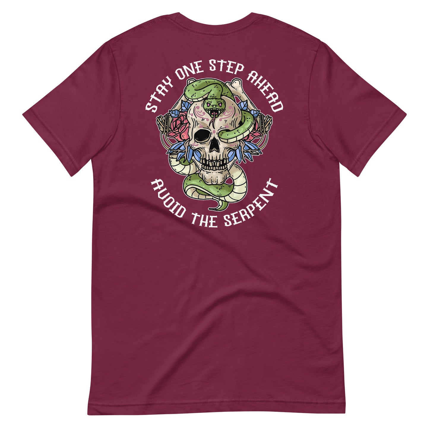 Avoid the Serpent Unisex t-shirt