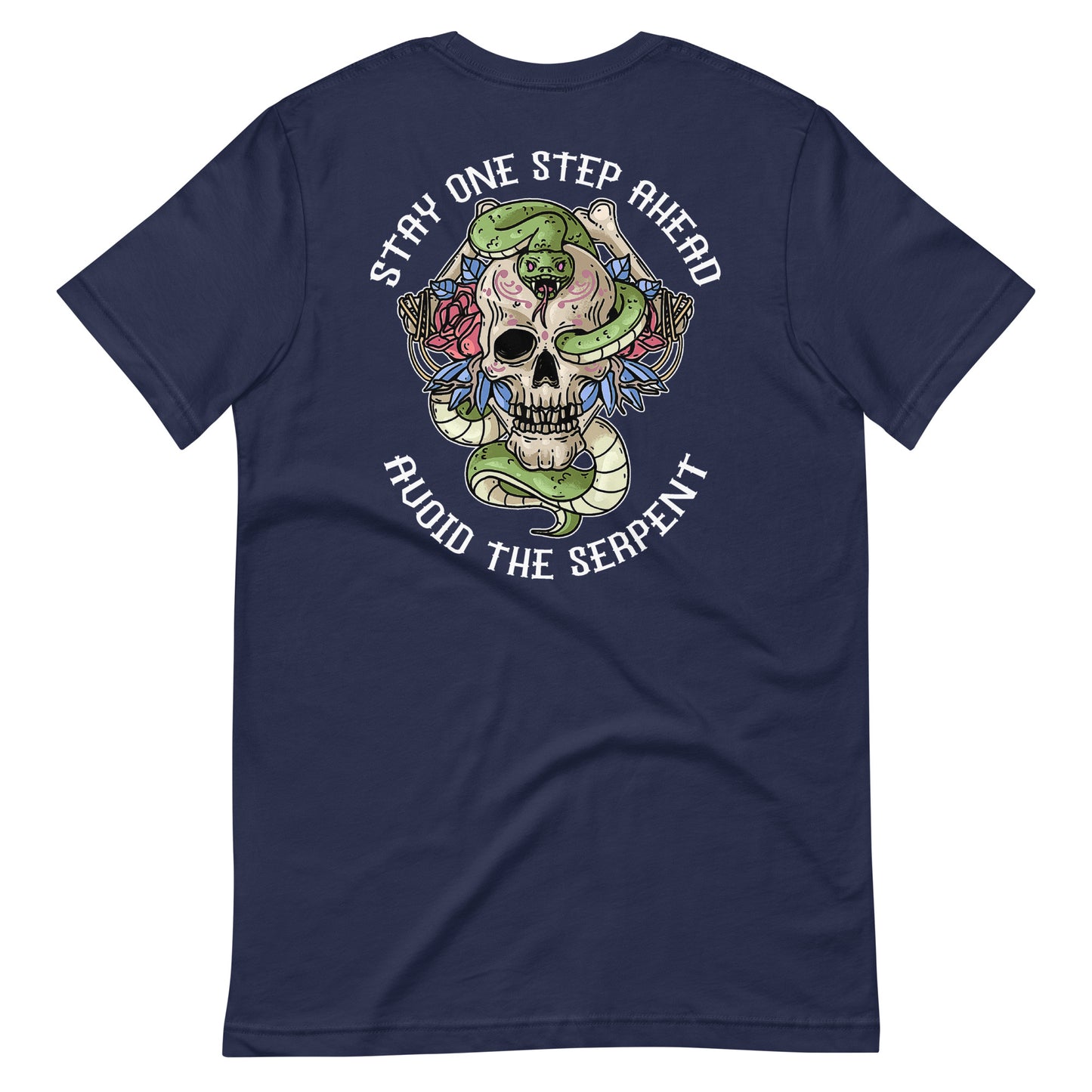 Avoid the Serpent Unisex t-shirt