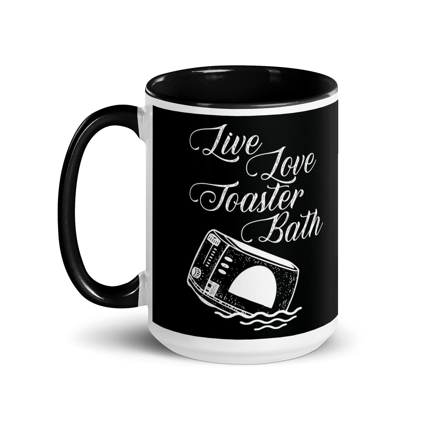 Live Love Toaster Bath Mug